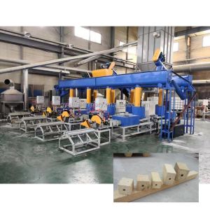 Composite Wood Sawdust Pallet Block Press Machine with Hole and Without Hole