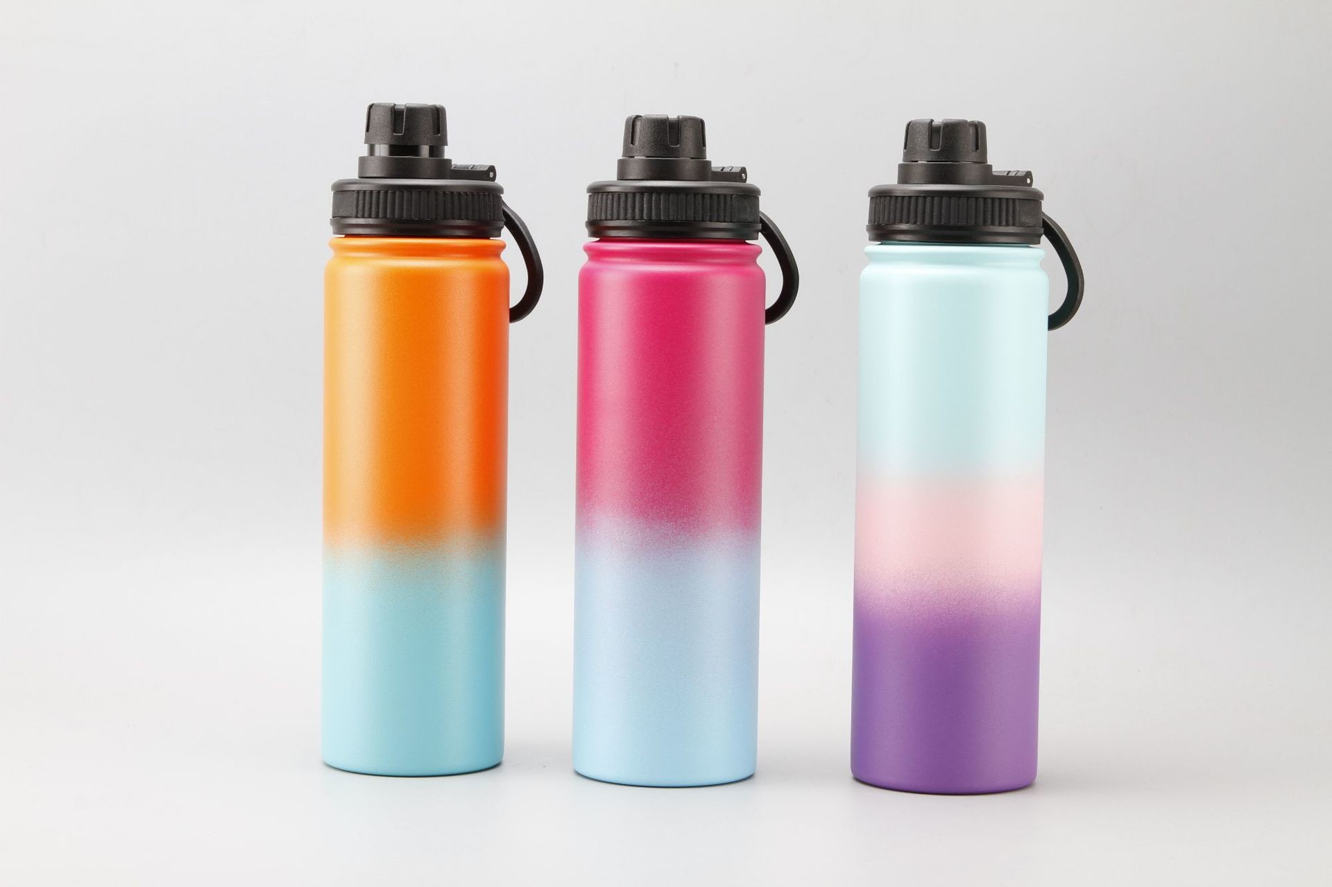 17 Oz Kids Insulated Water Bottle For School With Leakproof Spout Lid And Cute Waterproof Stickers, Personalized Stainless Steel Thermos Flask Metal
