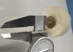 Fill Density Nylon Soft Bristle Brush Roller / Industrial Roller Brushes