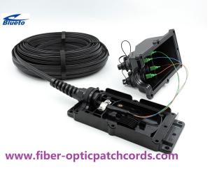 China FTTA MST Waterproof Fiber Optic Terminal Box 4 Port For 5G Base Station factory