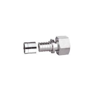 China PEX Pipe Brass Straight Connector 20mm 25mm 16mm PF4003 OEM Service factory
