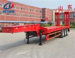 3*13T Axle Heavy Duty Tri Axle Step Deck Trailer for Low Loader/Drop Deck Truck