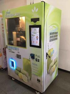 China CE Industrial Sugarcane Vending Machine Extractor Commercial Sugarcane Crusher factory