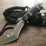 S700 Outdoor Stainless Steel Hunting Knife 9 Inch 5mm Thick Antiwear