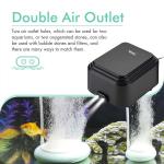 Plastic 255GPH 10W dual Air Pump For Fish Tank