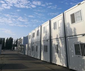 China Progressive Steel Container Houses , White Color Metal Shipping Container Homes factory