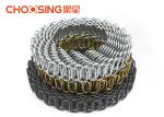 Sofa Replacement Upholstery Zig Zag Springs Loop Height 46 - 48mm Chrome Plating