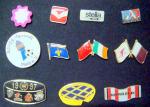 Metal pin, lapel pin, football pin, emblem, enamel badge, printing badge,