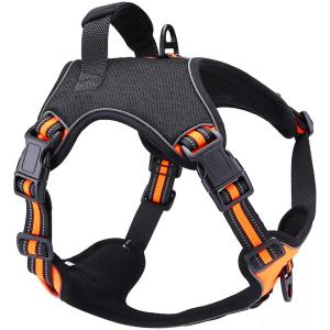 China Wholesale Manufacture Customized Personalized Pet Supplies Soft Collar Dog Harness For Pet Dog factory