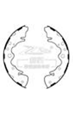 KIA Friction Black Drum Brake Pads For Long Lasting Smooth Braking Performance