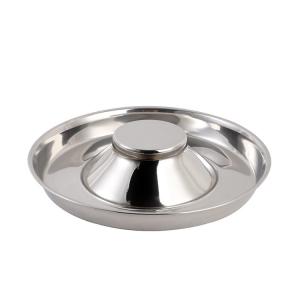 China Eating Anti Choking 1000ml Stainless Steel Slow Feeder Bowl factory