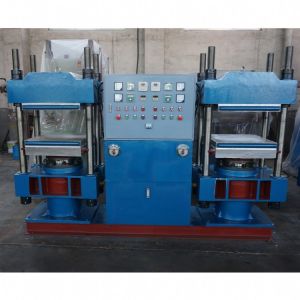 Electric Heating Rubber Compression Vulcanizer For Double Station Design