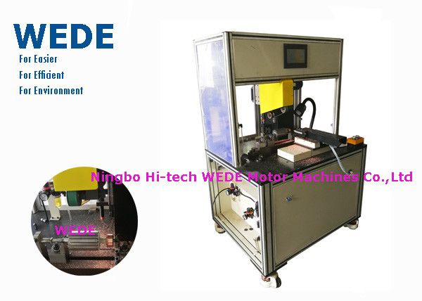 China High Precision Armature Turning Machine With Fully Servo Motor , Commutator Automatic Turning Machine factory