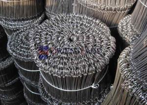 China Double Loop Metal Binding Wire 1000pcs-5000pcs Per Bundle 9cm-20cm Length factory
