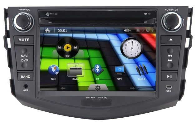 Ouchuangbo Toyota RAV4 DVD radio with gps navigation mp4 mp3 player OCB-8620