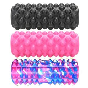 China Fitness Gym Hollow Yoga Roller , Muscle Massage Roller Yoga Block Sport Tool factory