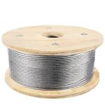 16Mm Galvanized Steel Grade Stainless Steel Cable 1 x 19 Strands Construction