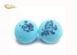 100g Dried Petal Bath Bomb , Packaging Gift Box Bath Bomb OEM Available