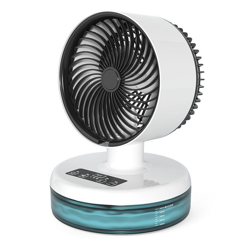 Household Mini Portable Air Conditioner with Spray Humidify and USB Water Cooling Fan