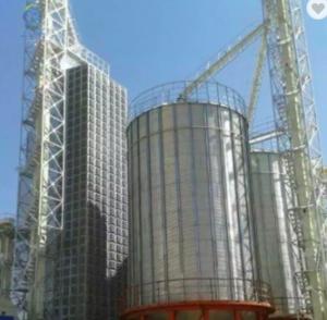 China Steel Galvanized Grain Silo For Rice Corn Customization Design Available factory