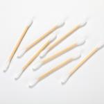 Medical 3" 4" Bamboo Cotton Buds Stick Tipped Swab Disposable Cleaning Hospital