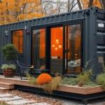 Corrosion Resistant Steel Expandable Container House Foldable Container Homes