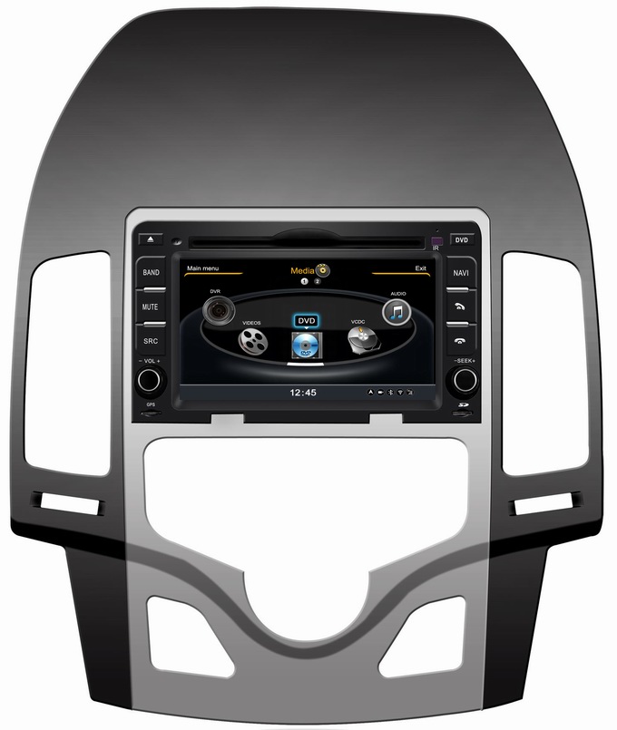Ouchuangbo S100 Platform Car DVD Navi Multimedia Kit for Hyundai I30 Auto AC GPS Radio Bluetooth