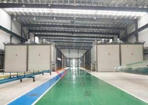 China Paint Drying Room Big Wind Blade Painting Baking Booth with Electric Rolling Door factory