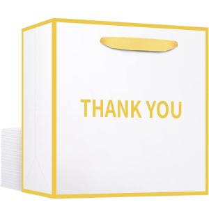 China Customized Logo Custom Luxury Paper Bag Thank You Gift Shopping Bags For Boutique factory