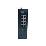 10 Port Industrial Gigabit Ethernet Switch Nor Managed With 2 SFP