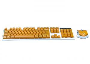 China Slim Type Computer Wireless Keyboard And Mouse For Gaming Low Power Battery on sale