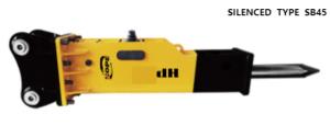China Doosan Lonking Rock Breaker Excavator Machine Attachment 1.2-3 Ton45 factory