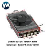 small uv curing lamp 40W 3D inkjet Printer air-cooled uv led lamp for uv