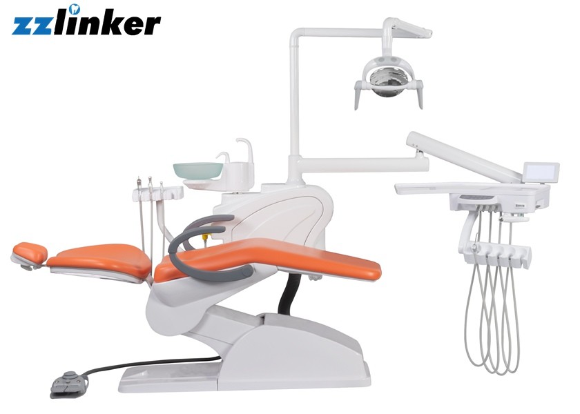 3 Memory Glass Spittoon Mobile Dental Chair With 8 Colors