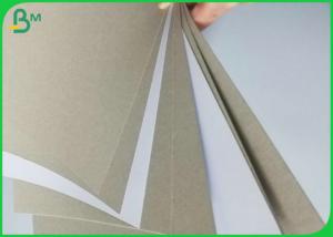 China C1S 400gsm Grey Chipboard Coated White Back Gray Customzied Size In Sheets factory