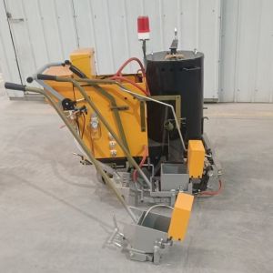 Battery Pushing Thermoplastic Noice Convex Line Road Marking Machine