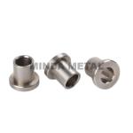 304 Stainless Steel Sintered Iron Bush CNC Lathe Parts Sleeve Shaft Flange