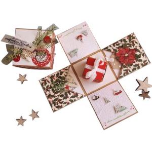 China ECO-Friendly Wholesale Surprise Gift box Diy Christmas explosion present box factory