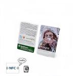 Long Range Passive RFID Smart Card Waterproof PVC / Paper For Ski Centre Access