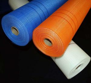 China 4x4mm 153g Alkali Resistant Fiberglass Mesh Roll factory