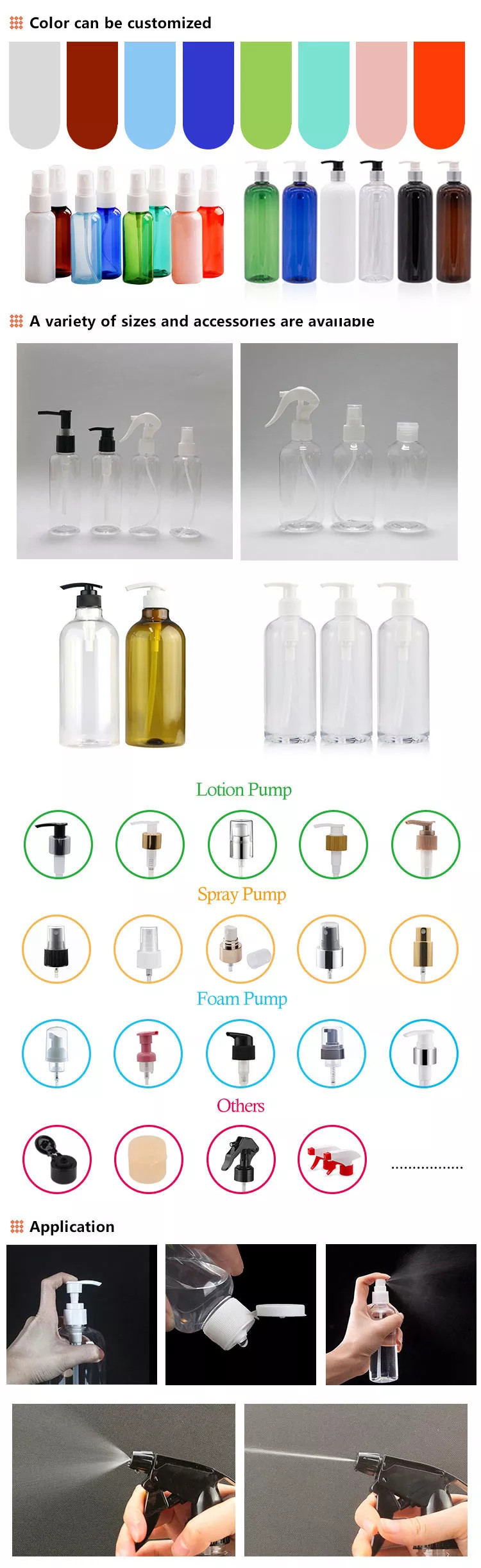 OEM Mini Plastic Sanitizer Bottle PCR PLA Travel Size Hand Sanitizer Bottle With Silicone Holder