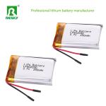 Rechargeable Power Lithium Battery Cell 502030 3.7V 250mAh Lipo Battery For