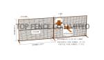 3D wire mesh fence panels