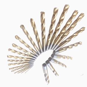 China Industrial quality Parallel Shank Twist HSS Drill Bit DIN338 Full Ground factory