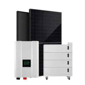 China Solar Hybrid Systems Solar Energy System Home Hybrid Solar Power System House Solar Panel Kit 5kw 10kw 15kw 25kw Lithium factory