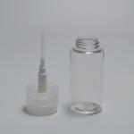 100ml PET Collar Customized Press Push Down Dispenser Bottle for Make Up Remover