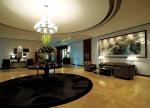 Customized Hotel Half Round Modern Fabric Chair / Leather Sofa Set