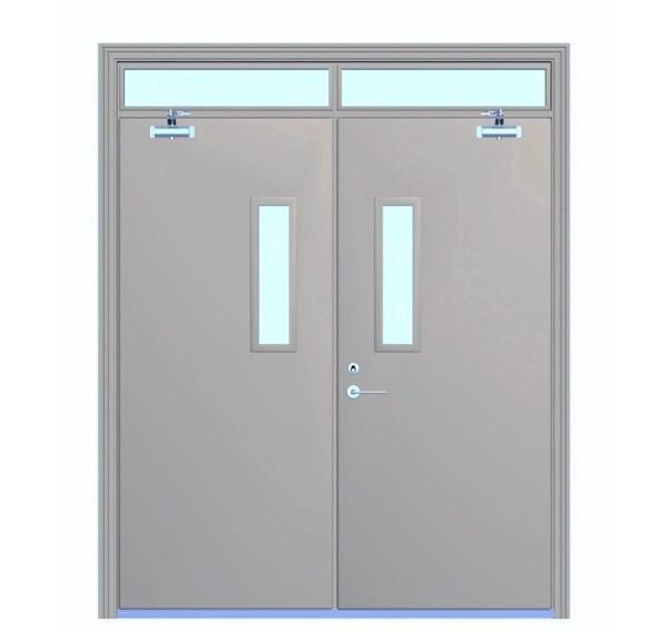 luxury villa modern double leaf main security entrance steel door design for