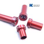 Aluminum Pediatric Short Tube Adapter Length 60mm Diameter 22mm
