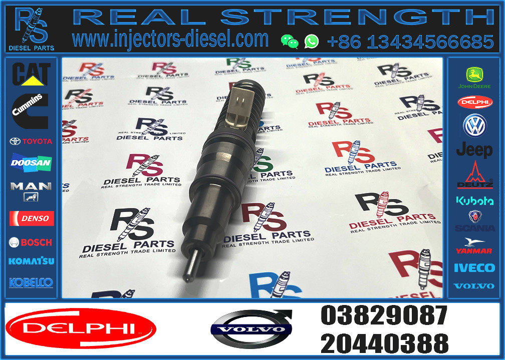 Fuel Injector 21586284 03829087 3829087 20544186 BEBE4C08001 for EC460B EC360B Truck FH12